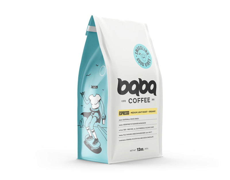 Espresso - Medium Light Roast - Organic